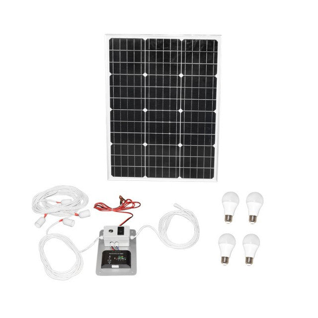 Set panou solar 75W 780x680x25mm