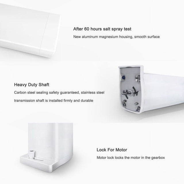 Sina perdea, draperie PNI PT9233S lungime 3m, compatibila cu motor inteligent PNI SafeHome PT923