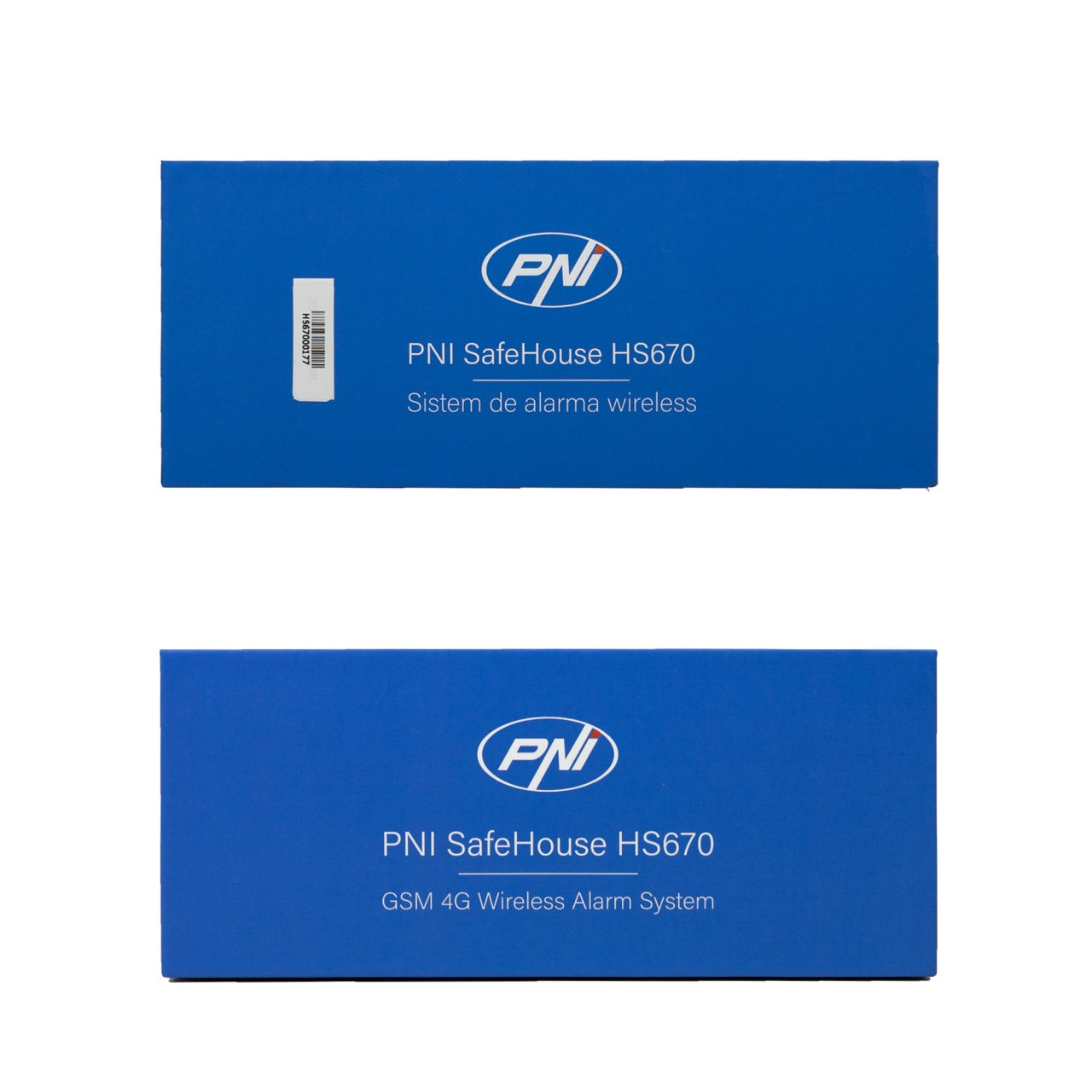 Sistem de alarma wireless PNI SafeHouse HS670 WiFi GSM 4G, ecran color tactil, 99 zone wireless, suporta 5 numere de telefon, apel si SMS de alarma, compatibil cu aplicatia Tuya Smart