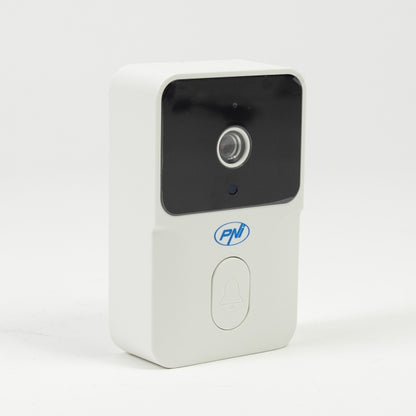 Sonerie video PNI Safe House IDB12, WiFi, vizibilitate noctura, IP54, acumulator incorporat, control din aplicatia Tuya