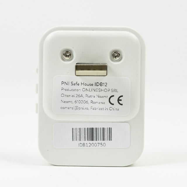 Sonerie video PNI Safe House IDB15 WiFi, vizibilitate noctura, IP54, acumulator incorporat, control din aplicatia Tuya