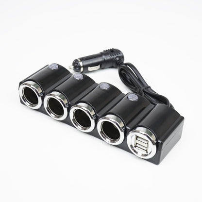 Spliter bricheta auto PNI Lighter 04 12V/24V 4 iesiri, 2xUSB, indicator LED