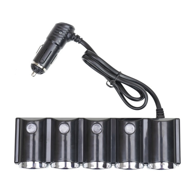 Spliter bricheta auto PNI Lighter 04 12V/24V 4 iesiri, 2xUSB, indicator LED