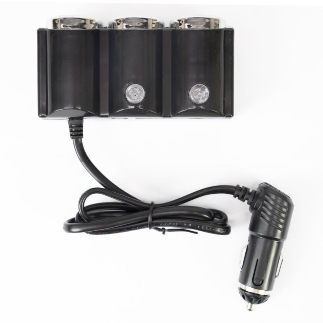 Spliter bricheta auto PNI Lighter 20 12V/24V 2 iesiri, 2 x USB, indicator LED