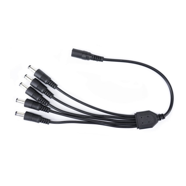 Spliter PNI 1x5 pentru alimentator DVR si camere de supraveghere