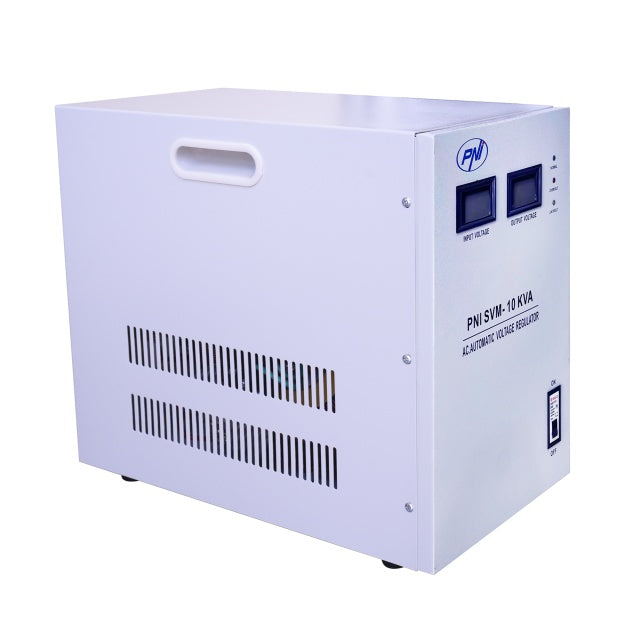 Stabilizator de tensiune PNI SVM-10K cu servomotor 10000VA, 8000W, iesire 230V