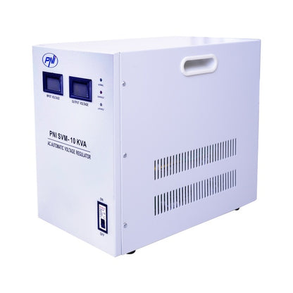 Stabilizator de tensiune PNI SVM-10K cu servomotor 10000VA, 8000W, iesire 230V