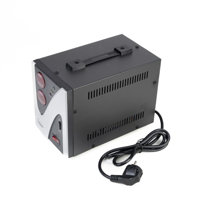 Stabilizator de tensiune SilverCloud 2000VA 1200W 9.1A iesire 230V ± 10%