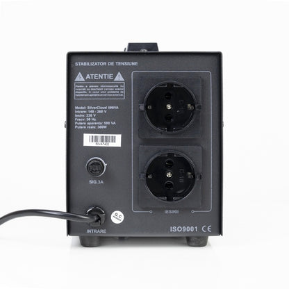 Stabilizator de tensiune SilverCloud 500VA 300W 2.3A