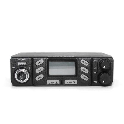 Statie radio CB PNI Escort HP 6800 ASQ, 12/24 V, MP3 player, mufa USB, 4W, AM-FM, mufa de bricheta inclusa