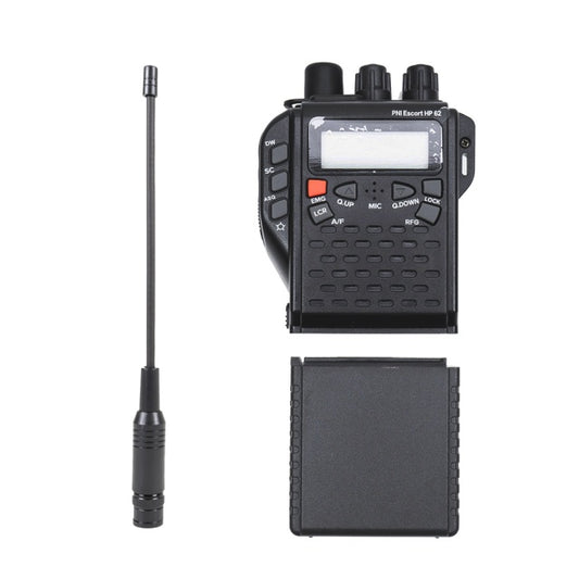 Statie radio CB portabila PNI Escort HP 62 cu Antena BNC si suport baterii
