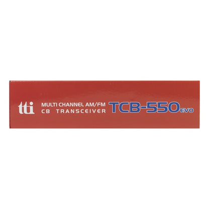 Statie radio CB TTi TCB-550 EVO, DSS, VOX, Filtru NB, Scan, ecran multicolor, 12-24V