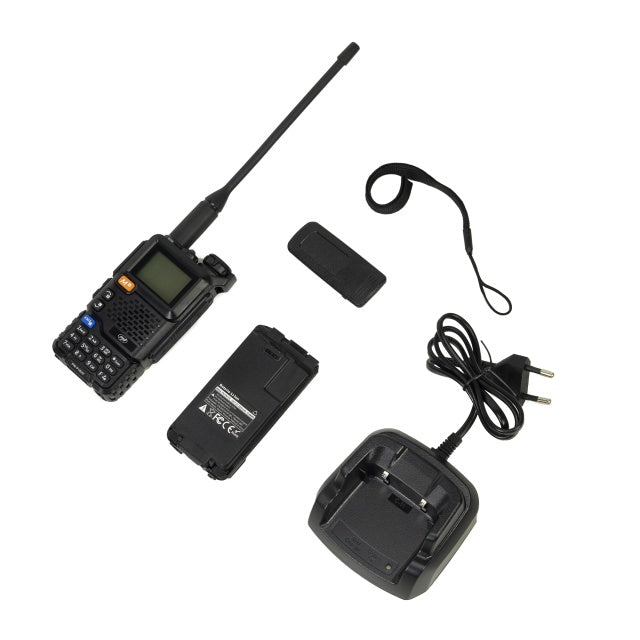 Statie radio portabila VHF/UHF PNI P18UV, dualband, 144-146MHz si 430-440MHz, 200CH, VOX, Scan, Radio FM, Li-Ion 2200 mAh