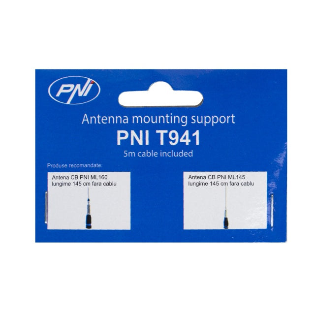 Suport montaj antena PNI T941 pe portbagaj - include cablu 5m