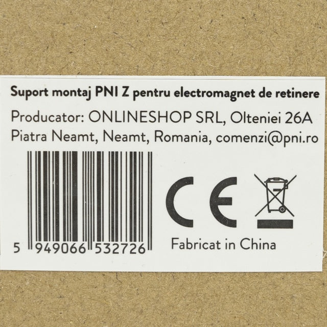 Suport montaj PNI Z pentru electromagnet de retinere 280kg