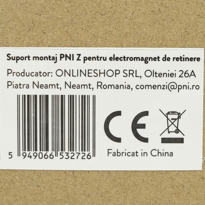 Suport montaj PNI Z pentru electromagnet de retinere 280kg