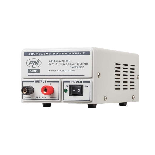 Sursa de tensiune in comutatie PNI ST105 intrare 230V AC, iesire 12V DC, 5A