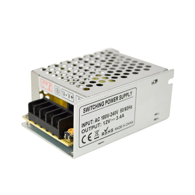 Sursa de tensiune in comutatie PNI ST3.4A 230V la 12V 3.4A stabilizata pentru sisteme de supraveghere