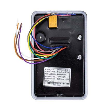 Tastatura control acces PNI DK150T cu Wi-Fi, deblocare cu PIN, card RFID si din aplicatia Tuya Smart, IP65, negru