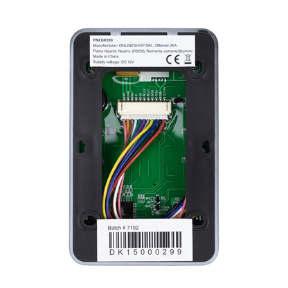 Tastatura control acces PNI DK150T cu Wi-Fi, deblocare cu PIN, card RFID si din aplicatia Tuya Smart, IP65, negru