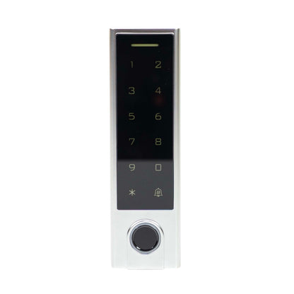 Tastatura control acces PNI DK350 cu Wi-Fi, card acces, amprenta, PIN, touch, IP66, aplicatie Tuya
