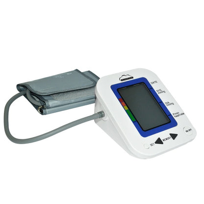 Tensiometru electronic de brat SilverCloud MB23 cu ecran LCD, atentionare vocala, afisare ritm cardiac, manson 22-36cm