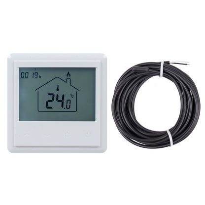 Termostat inteligent incastrabil PNI CT25PE WiFi, control prin internet incalzire electrica in pardoseala, aplicatie mobil Tuya Smart, integrare in scenarii si automatizari smart cu alte produse compa