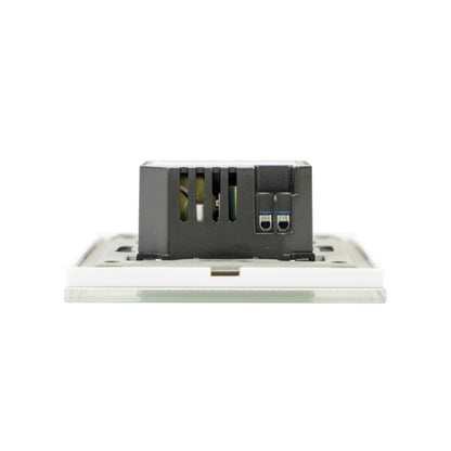 Termostat inteligent PNI CT26W WiFi incalzire in pardoseala electrica sau grup pompare, senzor pardoseala inclus, montaj incastrat, control din aplicatia Tuya Smart, programare zilnica, mod manual/aut