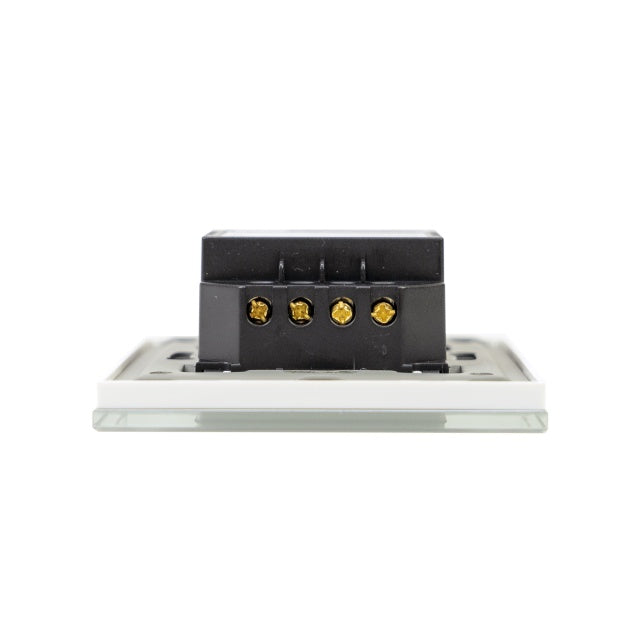 Termostat inteligent PNI CT26W WiFi incalzire in pardoseala electrica sau grup pompare, senzor pardoseala inclus, montaj incastrat, control din aplicatia Tuya Smart, programare zilnica, mod manual/aut