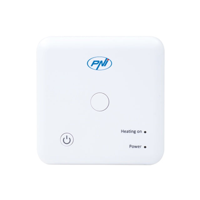 Termostat inteligent PNI CT36 fara fir, cu WiFi, control prin Internet, pentru centrale termice, APP TuyaSmart