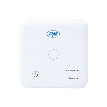 Termostat inteligent PNI CT36 fara fir, cu WiFi, control prin Internet, pentru centrale termice, APP TuyaSmart
