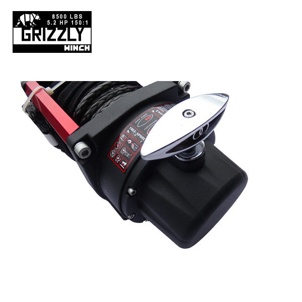 Troliu Grizzly Winch 8500lbs (3855kg) cablu sintetic