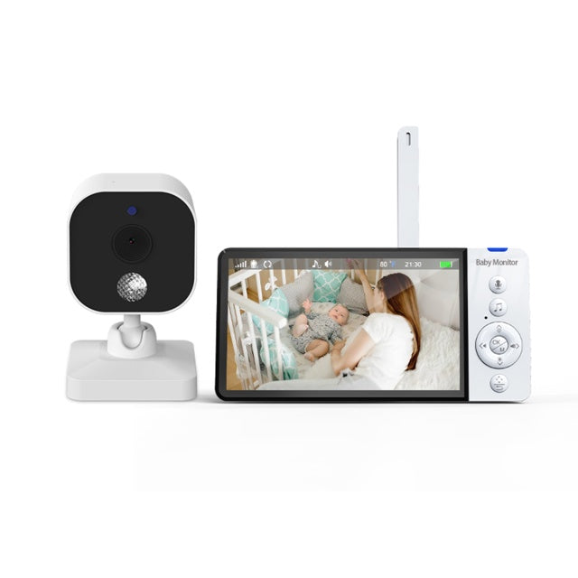 Video Baby Monitor PNI BM500 ecran 5 inch wireless 2.4 Ghz, senzor temperatura, VOX, vedere nocturna