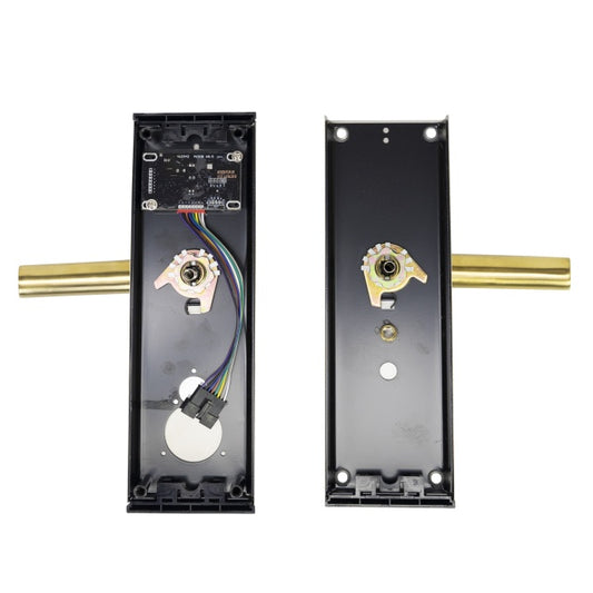 Yala control acces hotelier PNI CH2000L PRO Gold cu cititor de card deschidere pe partea stanga