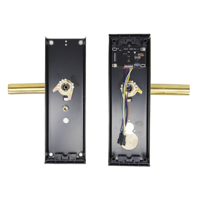 Yala control acces hotelier PNI CH2000R PRO Gold cu cititor de card deschidere pe partea dreapta