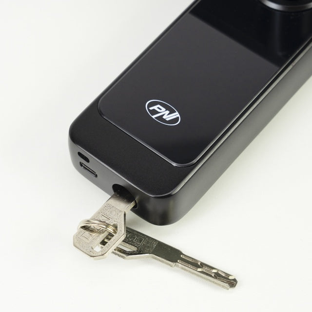 Yala inteligenta PNI SafeHome PTY6526, amprenta, cod, tag, aplicatie Tuya Smart, 100 utilizatori